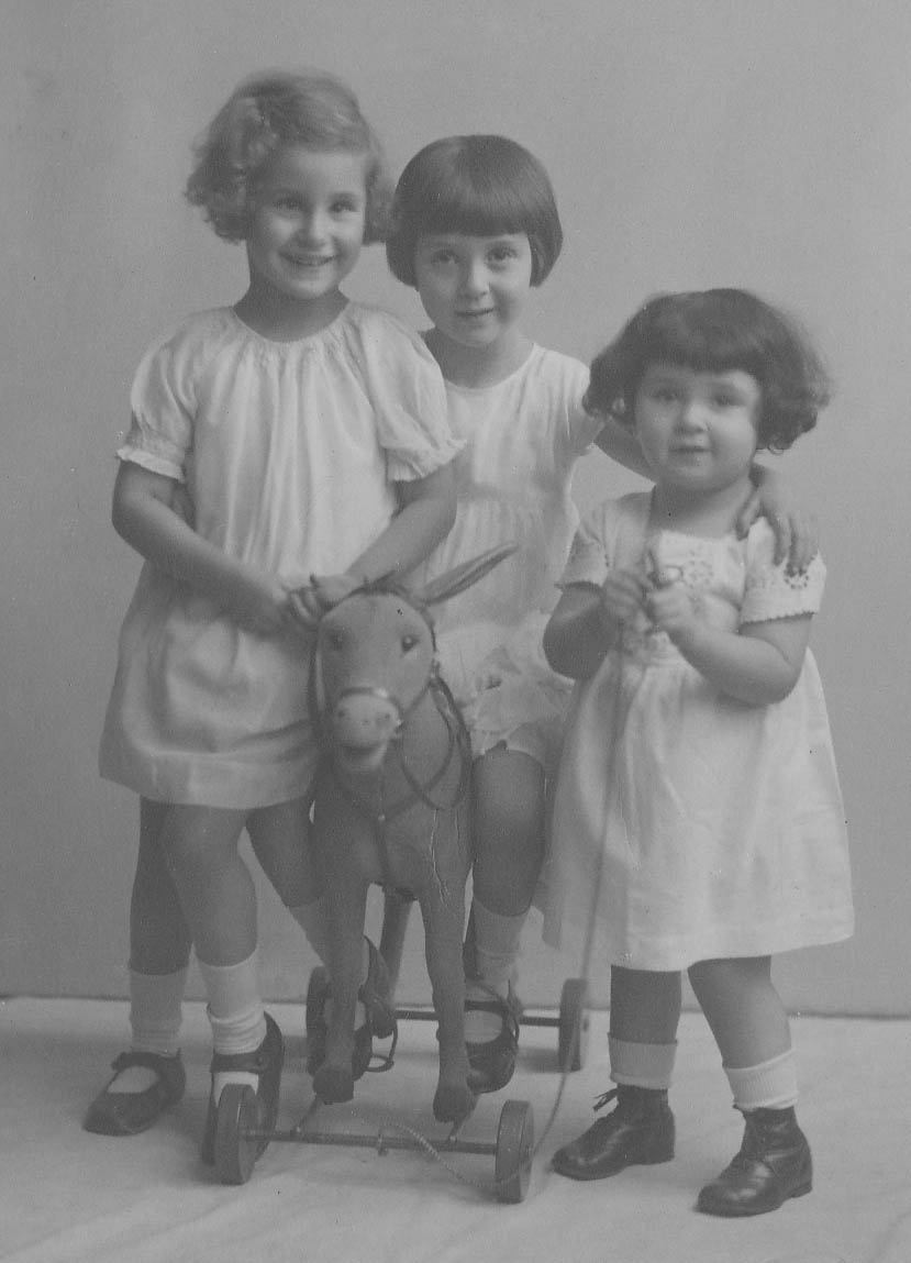 Ilse, Liesel und Ellen Berger, ca.1928