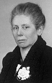 Olga Lavy, Passbild für Visum Mai 1941