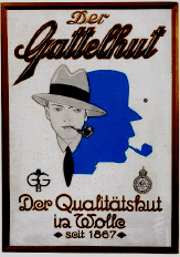 Werbeplakat Gattelhut